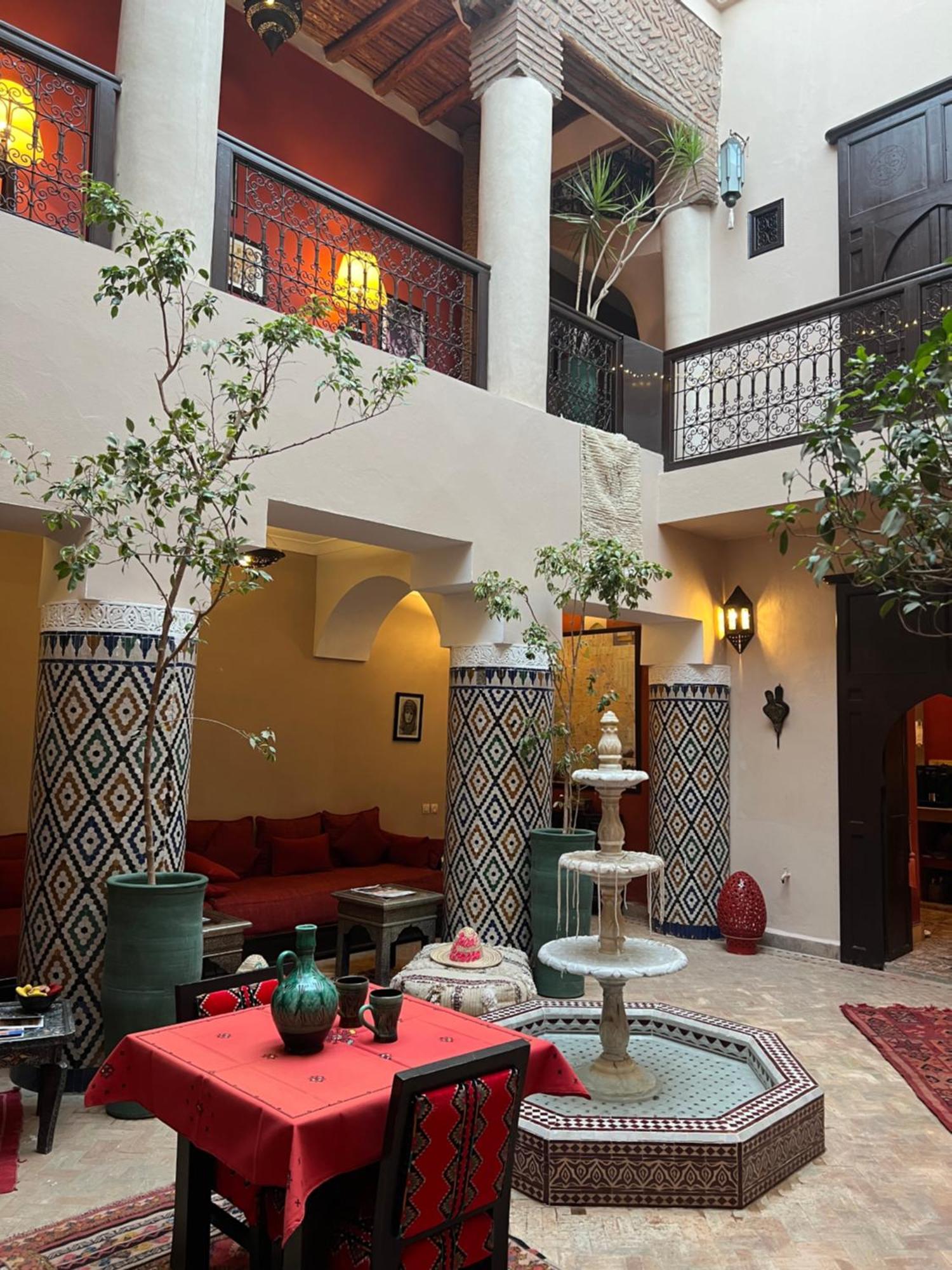 Riad Boussa Marrakesh Buitenkant foto